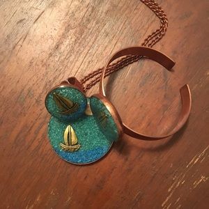 IRANIAN COPPER JEWELRY